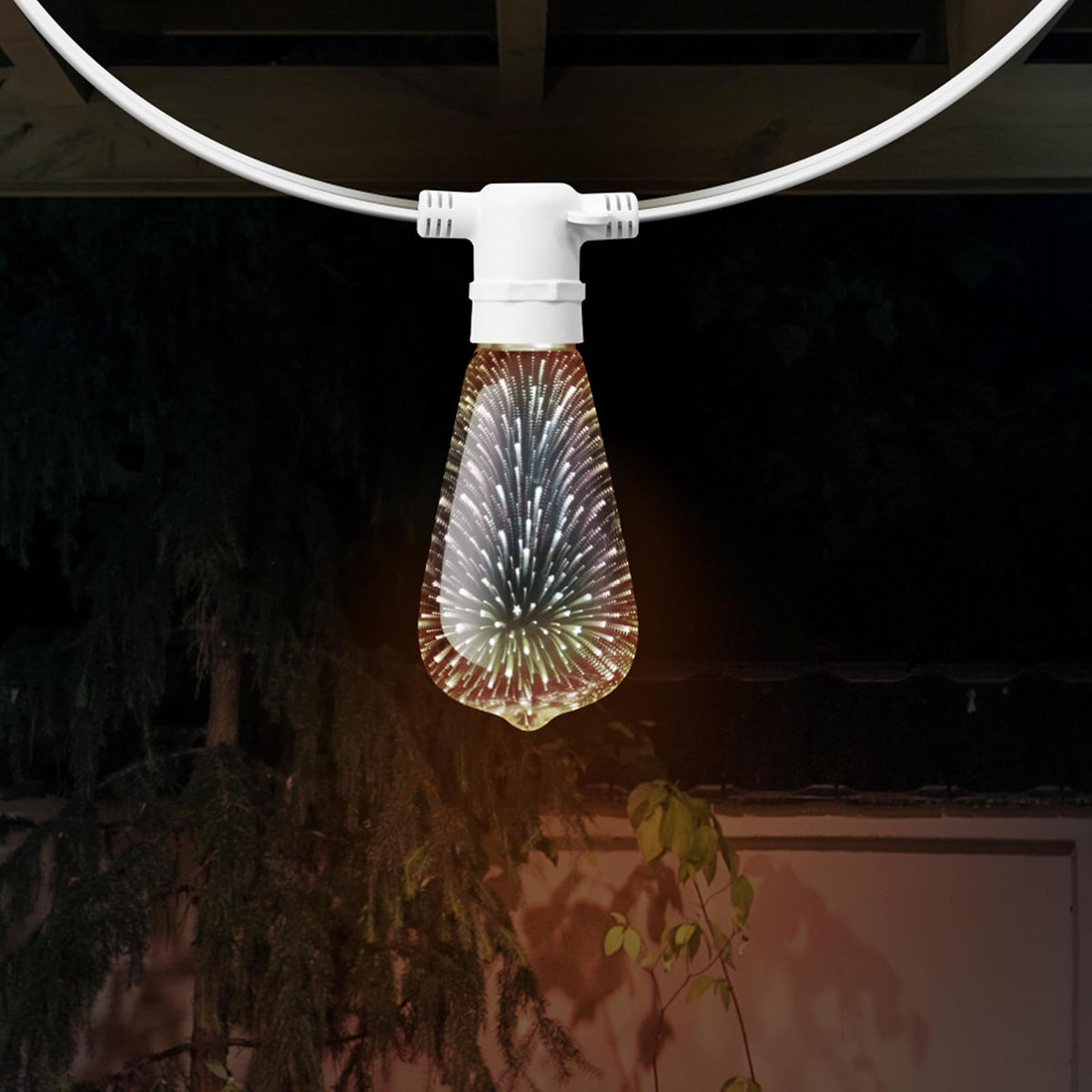 Feit Electric LED ST19 Infinity 3D Fireworks Effect Bulb ST19/PRISM/LED