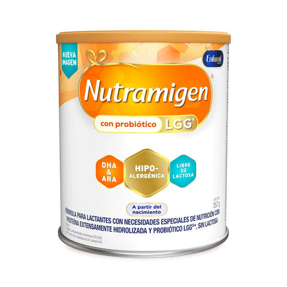 Nutramigen Fórmula Infantil Especializada para lactantes a partir del nacimiento, Lata 357 gramos