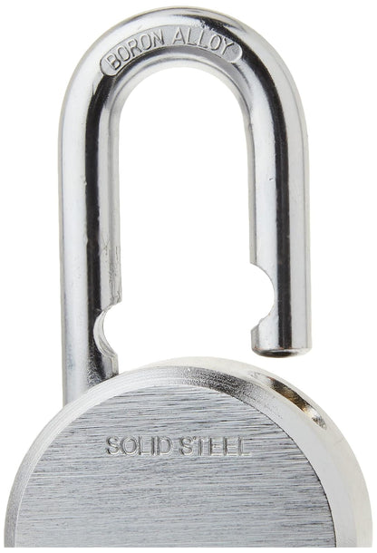 Master Lock Candado de alta seguridad con llave diferente y cuerpo de acero sólido de 6.35 cm, 1-1/8-Inch Shackle, N/A