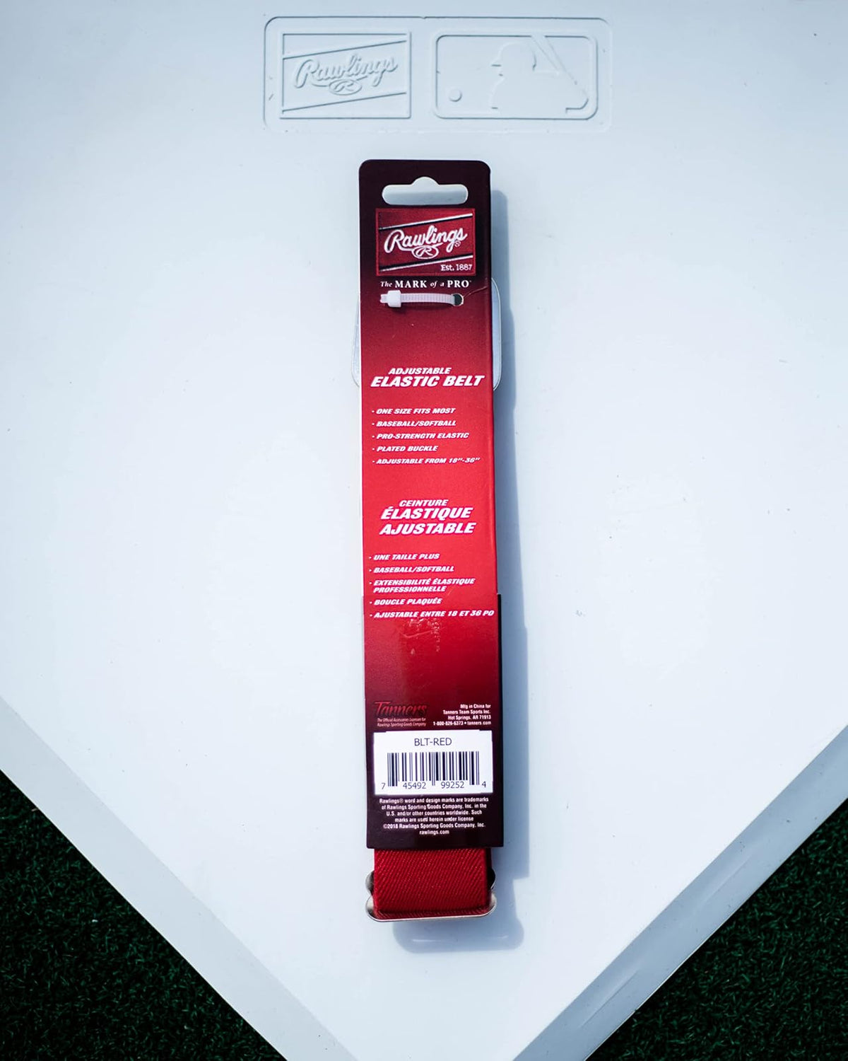 Rawlings - Cinturón ajustable | béisbol/softball de lanzamiento rápido, talla única (18-36 pulgadas), varios colores