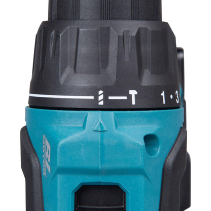 Makita - Rotomartillo atornillador Inalambrico 18V - Modelo DHP490WVE (Incluye 2 baterías, cargador y estuche rígido)