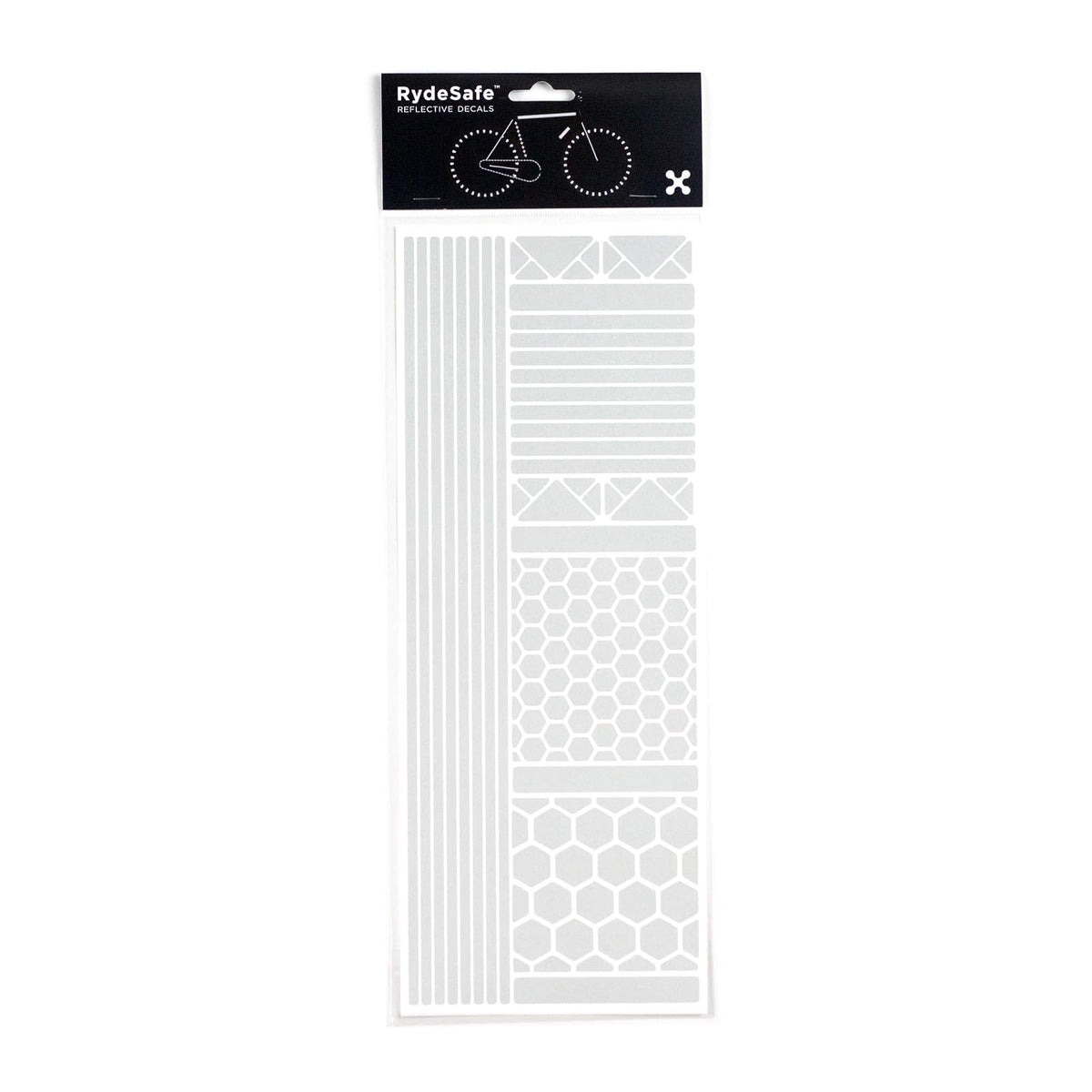 RydeSafe - Kit de calcomanías Reflectantes multiformas Jumbo