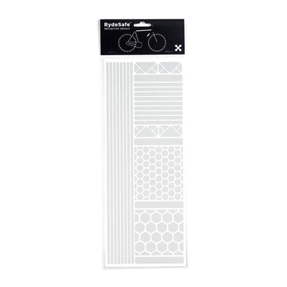 RydeSafe - Kit de calcomanías Reflectantes multiformas Jumbo