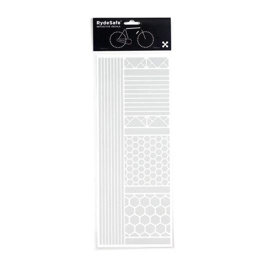 RydeSafe - Kit de calcomanías Reflectantes multiformas Jumbo