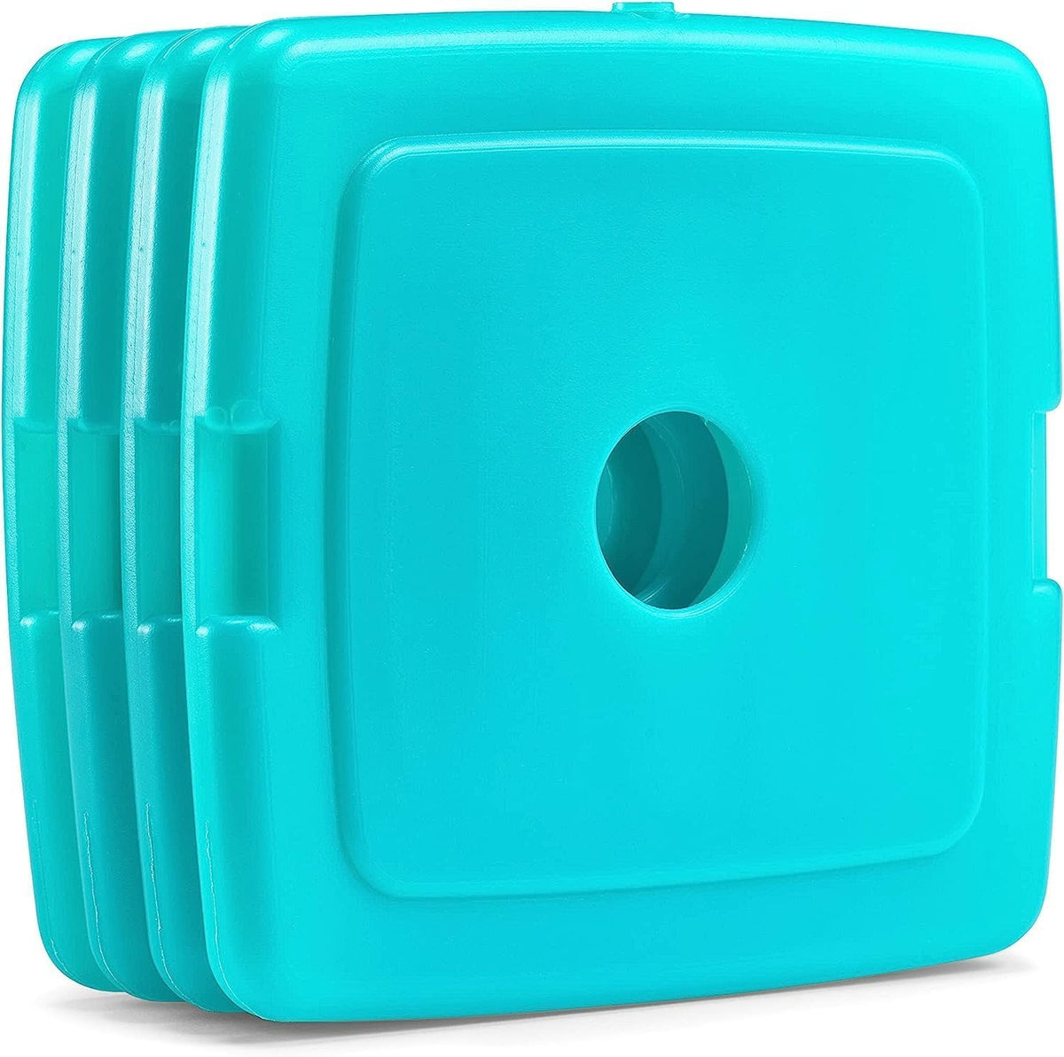 Fit & Fresh Cool Coolers - Bolsas de Hielo Delgadas y Reutilizables para Bolsas de Almuerzo, Bolsas de Playa, enfriadores y más, Varios tamaños y Colores