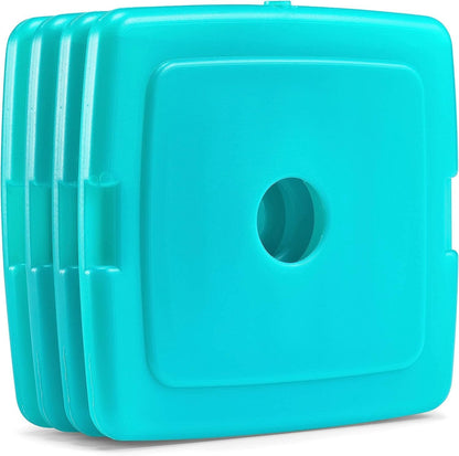 Fit & Fresh Cool Coolers - Bolsas de Hielo Delgadas y Reutilizables para Bolsas de Almuerzo, Bolsas de Playa, enfriadores y más, Varios tamaños y Colores