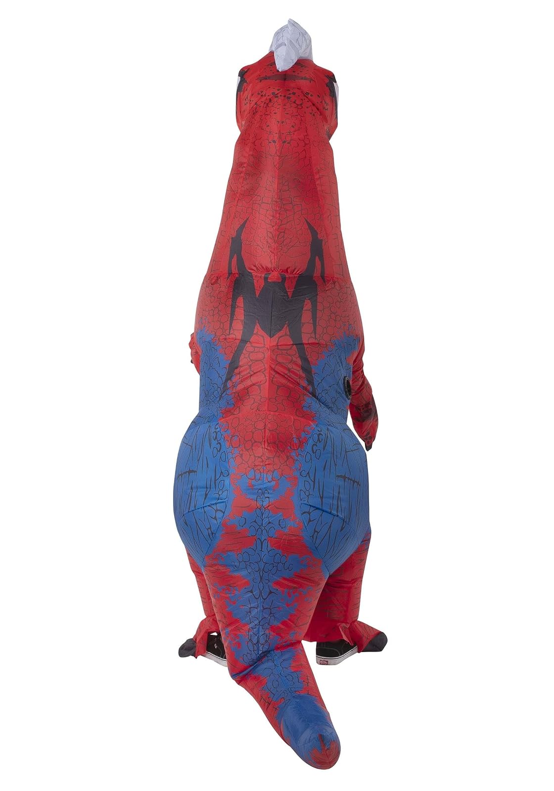 Jazwares - Disfraz inflable de Spider-Rex de Marvel para adulto | Disfraz de dinosaurio de Spider-Man estándar