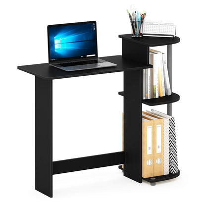 Furinno 11181BK/GY (10015b) Compact Computer Desk, Black/Grey