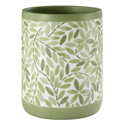 Avanti Linens Accessories - cubeta de basura para baño, color verde