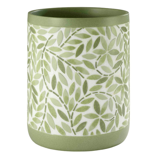 Avanti Linens Accessories - cubeta de basura para baño, color verde