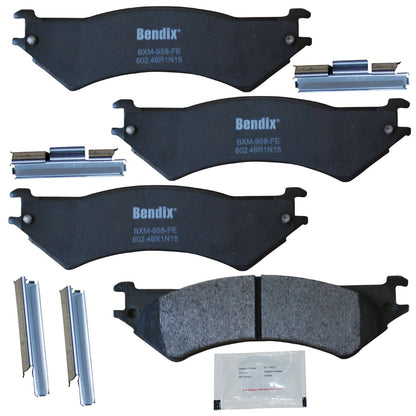 Bendix Priority1 Pastillas de Freno Traseras de Cerámica - CFM802