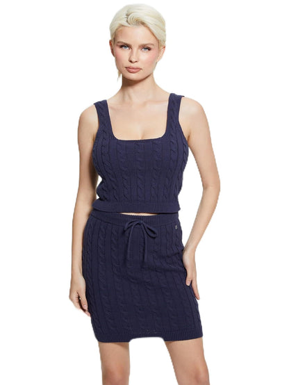 GUESS SL Square NK Cable ALLY Tank