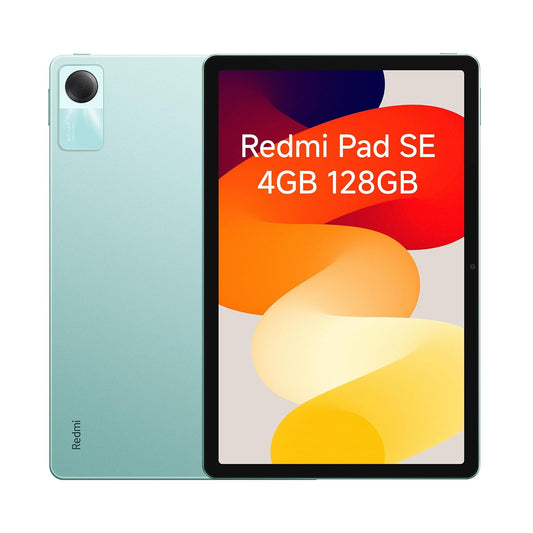 XIAOMI Redmi Pad SE 4GB RAM+128GB ROM Verde Menta Batería 8000mAh | Pantalla 11" FHD+ 90Hz | Snapdragon® 680 | WiFi | MIUI Pad 14 basado en Android 13
