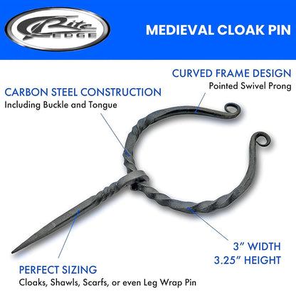 SZCO Supplies Medieval Cloak Pin