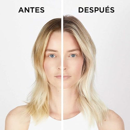 KÉRASTASE Bain Ultra-Violet | Shampoo morado para neutralizar los tonos amarillos no deseados en el cabello rubio | Con Pigmentos ultravioletas, Ácido Hialurónico y Flor de Edelweiss| 250ml