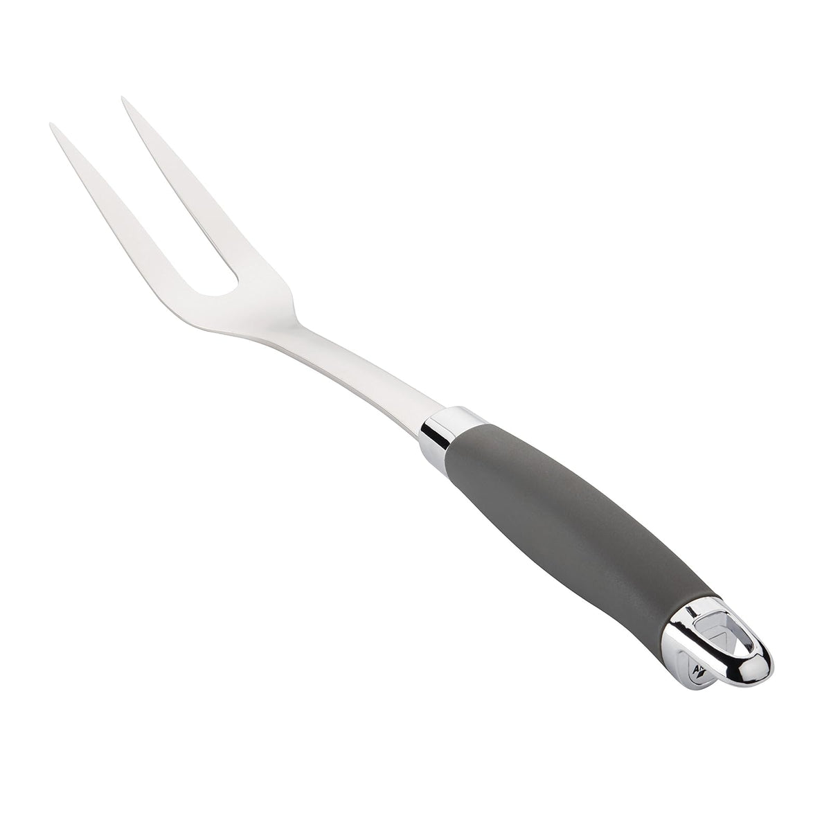 Anolon Tenedor de carne de acero inoxidable, 18.5 pulgadas, gris, 46288