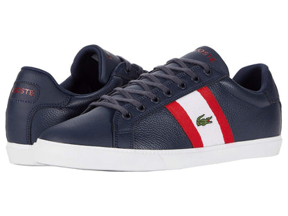 Lacoste Grad Vulc Tenis para Hombre - 29.0 cm - Azul marino - Blanco