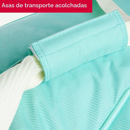 SINGER | Funda de transporte a máquina, color azulado, funda espaciosa para la mayoría de máquinas de coser y serpentines estándar, interior totalmente acolchado, exterior de lona duradera, fácil