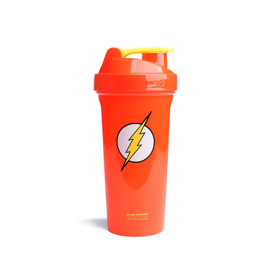SmartShake LITE DC Comics, The Flash, 800ml, Botella Mezcladora de Proteínas, Libre de BPA