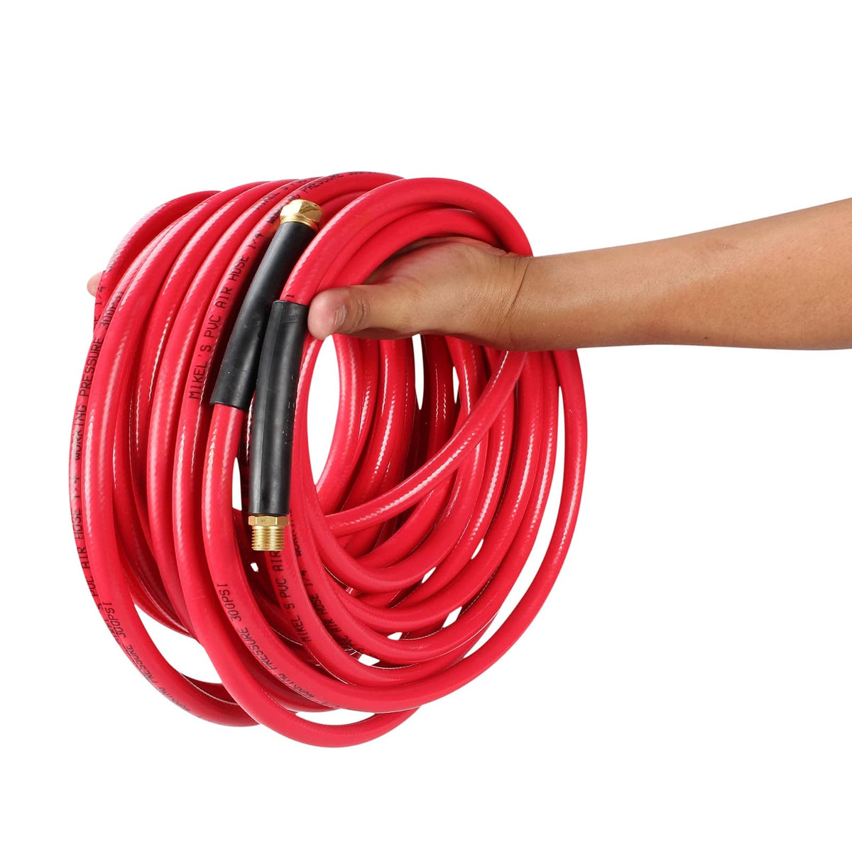 MIKEL´S Manguera de PVC para Aire a presión 3/8” x 10 m conexión 1/4” NPT