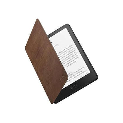 Funda para Kindle Paperwhite y Kindle Colorsoft, funda protectora ligera y plegable, cuero prémium