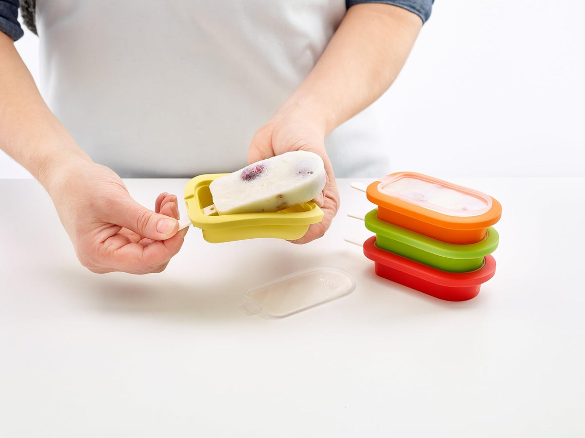 Lékué 3400221S01U150 Lékué Popsicle Mould Stackable 4 Pieces,