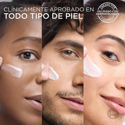 L'Oreal Paris Revitalift Ácido Hialurónico Crema de Día Hidratante, Hidrata Intensamente y Rellena Líneas de Expresión, 50 ml.