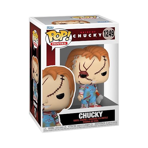 Funko Pop! Movies: Bride of Chucky - Chucky | Mercancía Oficial - Figura de Vinilo Coleccionable para Decoración - Regalo de Cumpleaños para Fans