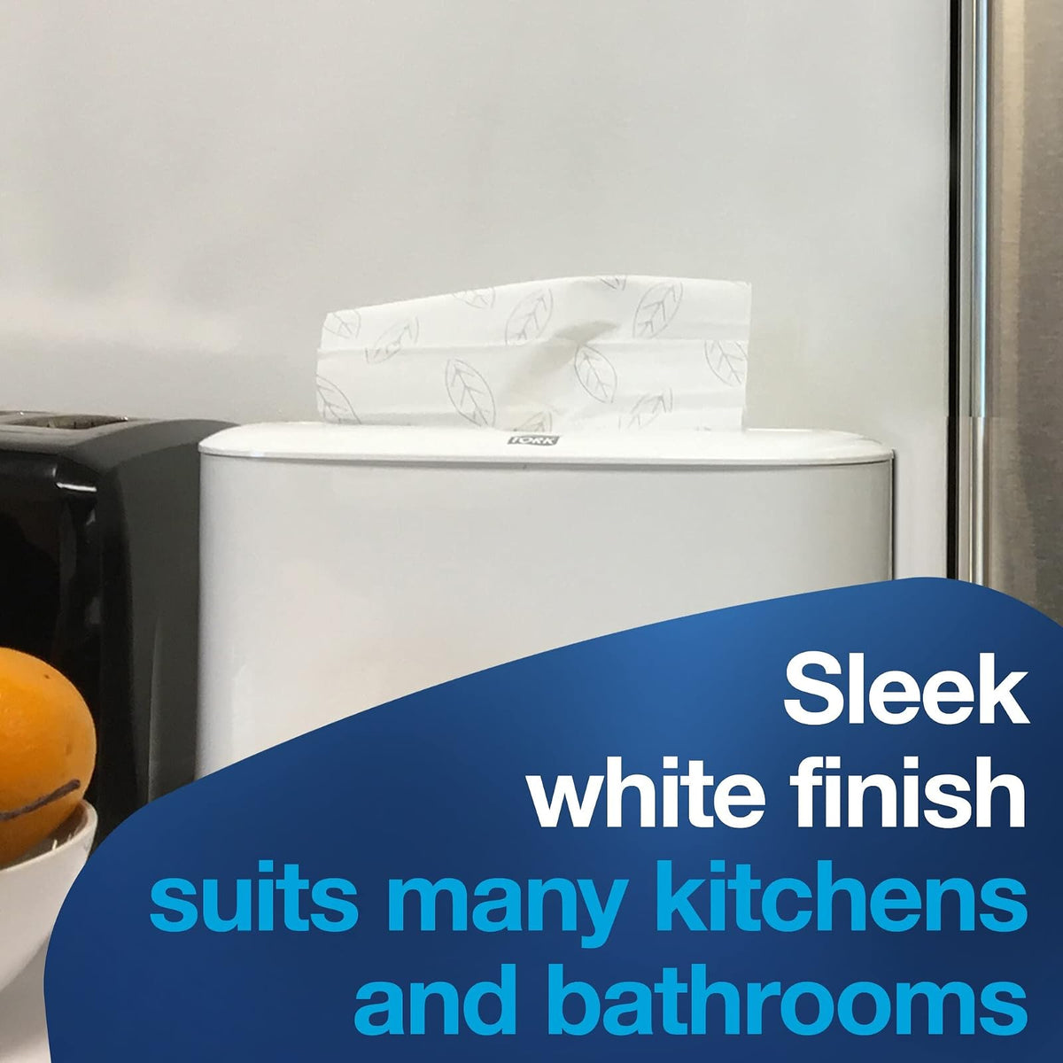 Tork Xpress 302020 Countertop Multifold Hand Towel Dispenser, Plastic, 7.92" Height x 12.68" Width x 4.56" Depth, White (Case of 1) For use with Tork MB550A, MB640, MB540A
