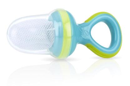 Nuby Garden Fresh Nibbler Mesh Feeder with Hygienic Cover, Colors May Vary