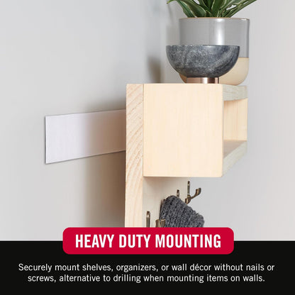 VELCRO Brand Fuerza Industrial - Uso interior y exterior, Tamaño 3m x 5cm, Blanco - Paquete de 1