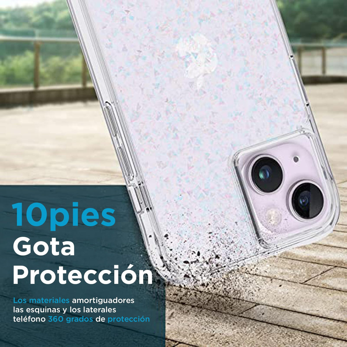 Case-Mate iPhone 14 Plus Case - Twinkle Diamond [10FT Drop Protection] [Compatible with MagSafe] Magnetic Cover with Cute Bling Sparkle for iPhone 14 Plus 6.7", Anti-Scratch, Shock Absorbent, Slim Fit