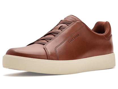 Cole Haan Grandpro Luxe Tenis sin Cordones para Hombre - 28.5 cm - marrón tostado, marfil (British Tan - Ivory)