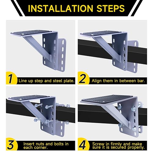 MaxxHaul 70089 Steel Trailer Step