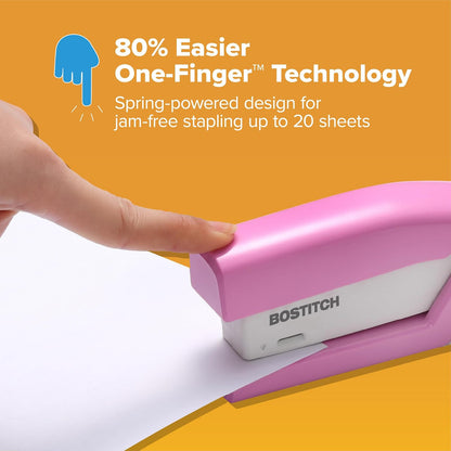 PaperPro Compact Stapler, Pink Ribbon (1588)