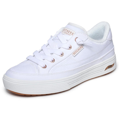 Skechers Arch Fit Arcade Zapatillas para Mujer - 25.0 cm - Blanco
