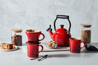 Le Creuset Taza de cerámica, 355 ml, Cereza