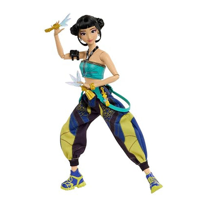 KPOP Demon Hunters Muñeca Zoey | Con el aspecto de How It's Done, con accesorios Spirit Blades inspirados en la película, JRN37