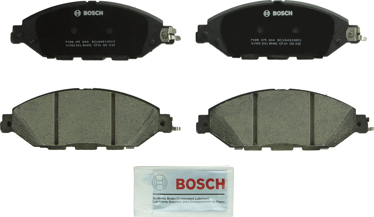 Bosch QuietCast Premium Pastillas de Freno Cerámicas - Frente - 1649 - QuietCast Ceramic