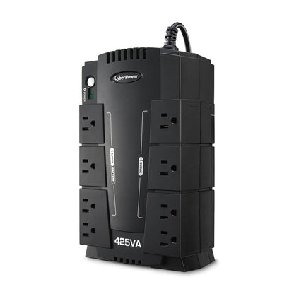 CyberPower CP425SLG - Fuente de alimentación continua, 425VA, 255W, Compact, Negro