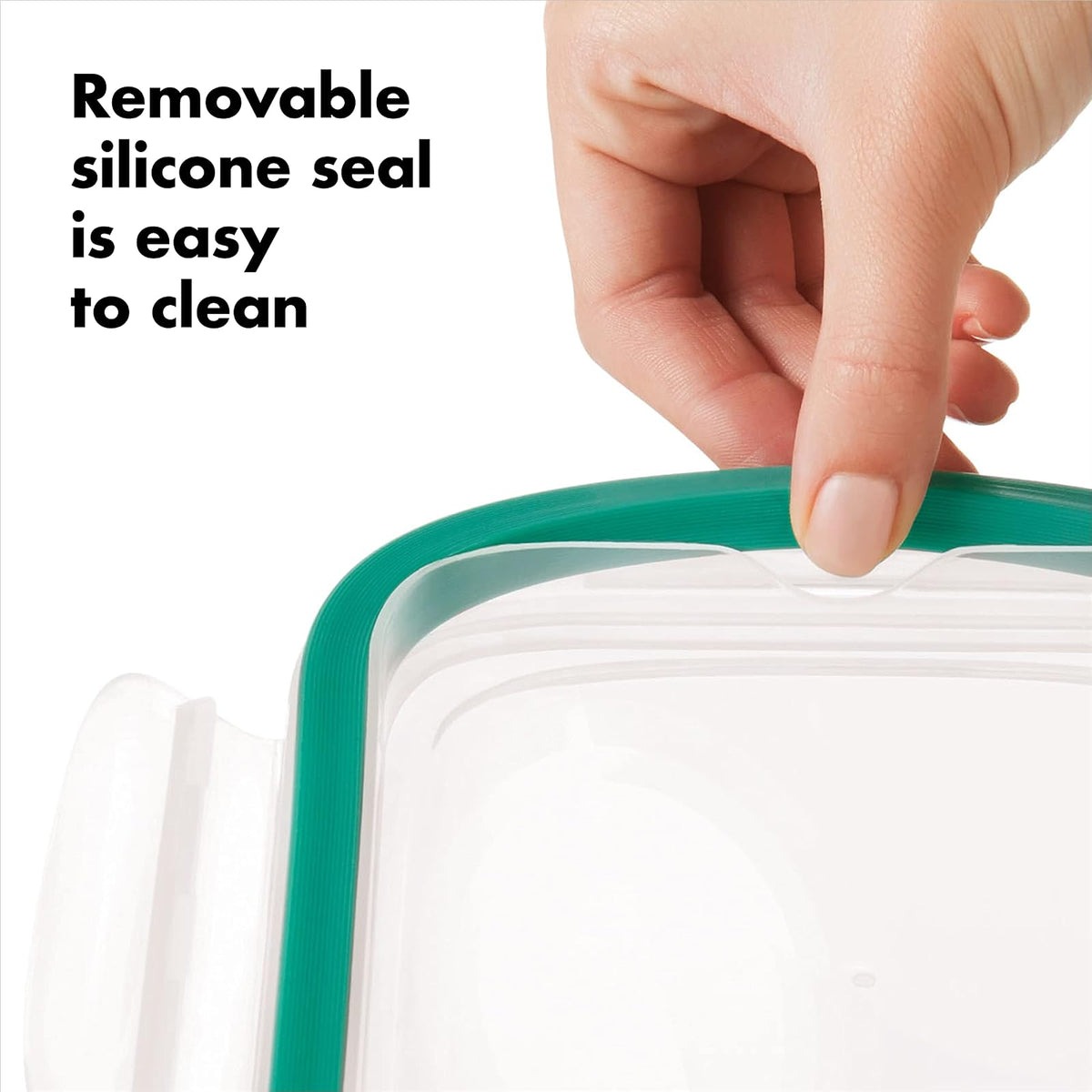 OXO Good Grips 1 cup SNAP Leakproof Glass Round Food Storage Container | Tapa a prueba de fugas, apta para congelador a horno, ideal para laterales, aperitivos, inmersiones, porciones