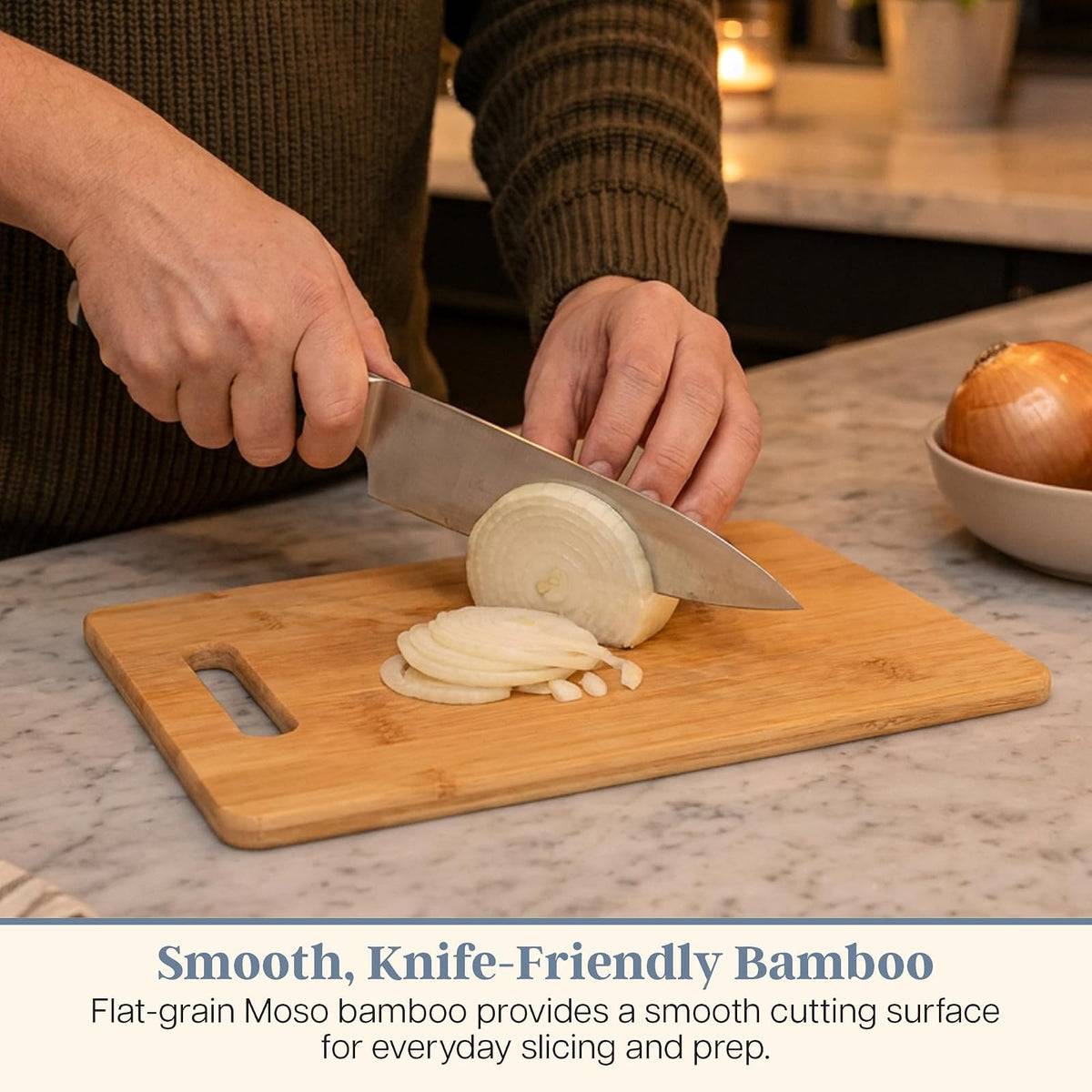 Totally Bamboo set de 3 tablas para cortar de bamboo
