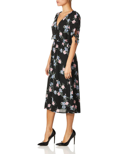 Jack Vestido Midi Estampado Floral Vestido para Mujer