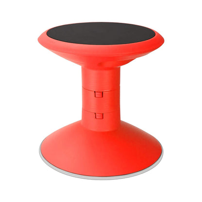 Storex Taburete Wiggle, Asiento Flexible Ajustable para Niños - Rojo