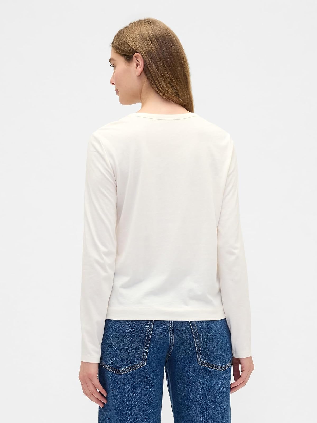 Gap V-LS FAV Crew Nvl CamisetaMujer