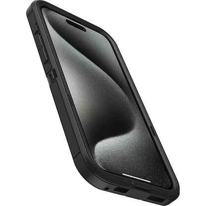OtterBox - Funda para iPhone 15 Pro MAX (Solamente) Defender Series XT, Color Negro, sin visualización, Resistente, se Ajusta a MagSafe, Accesorio de cordón