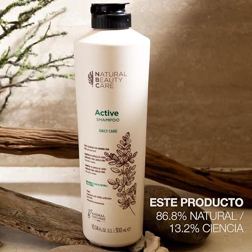 NATURAL BEAUTY CARE Active Shampoo Anticaída Cabello Refrescante 300 ml