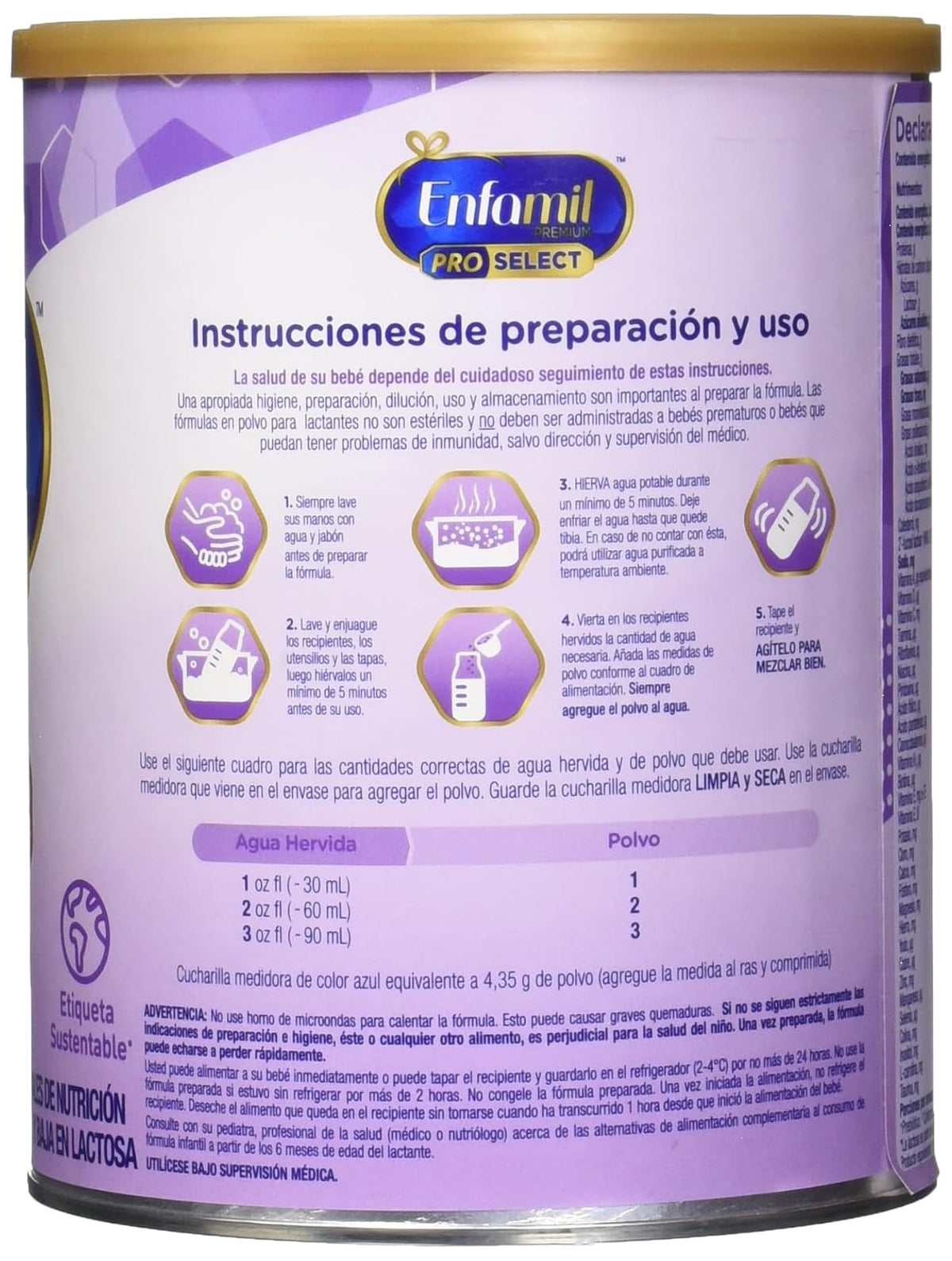 Enfamil Confort 1 Fórmula Infantil Especializada, Lata 800 gramos