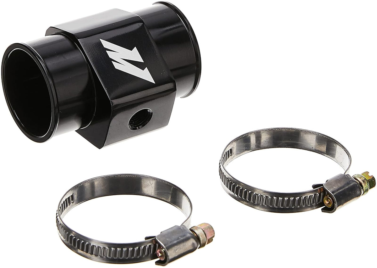 Mishimoto Adaptador de Sensor de Temperatura de Agua MMWHS-38-BK, 38 mm, Negro