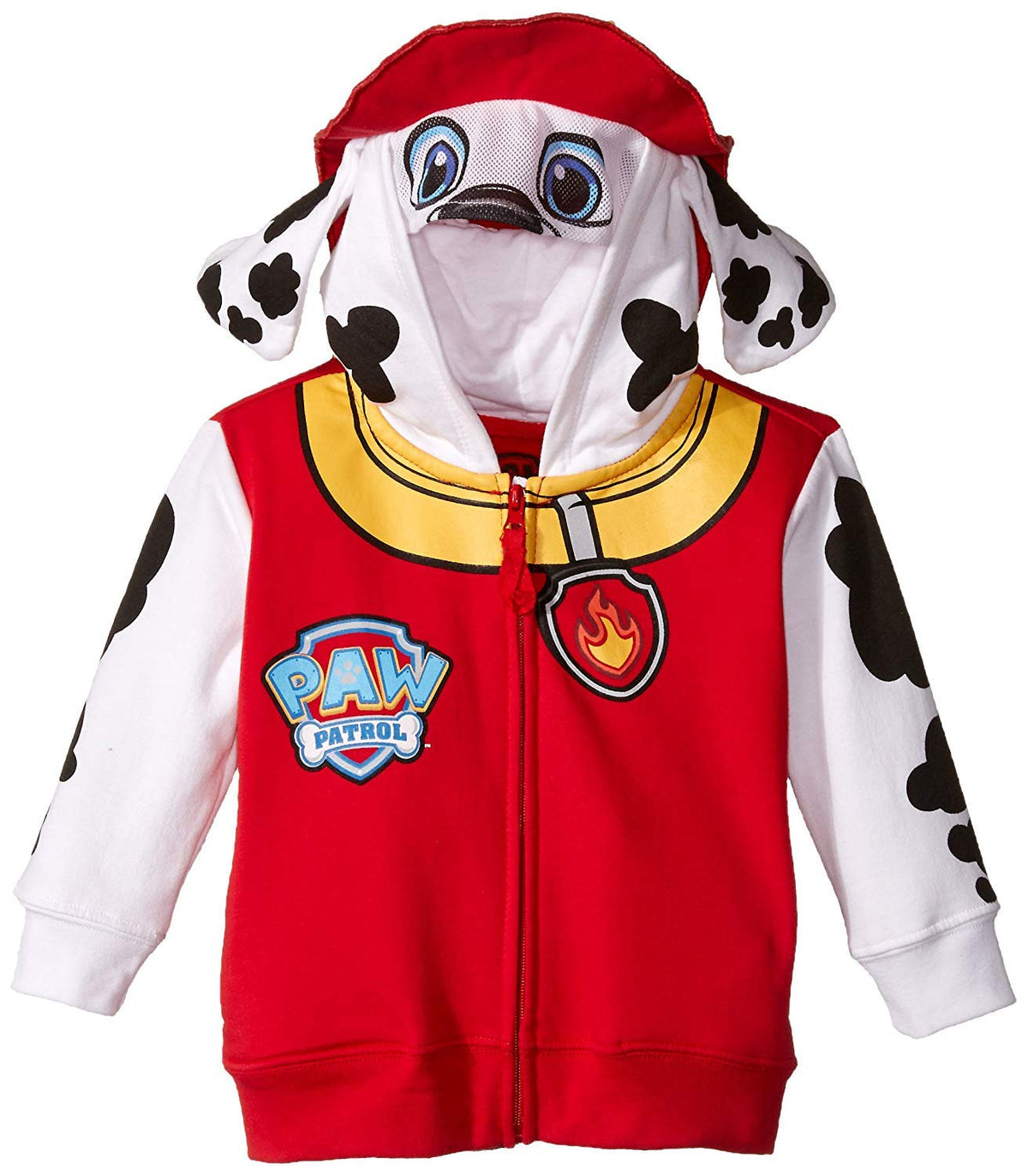 Sudadera con Capucha Paw Patrol para Niños – Disfraz de Personaje - Marshall Red - 4 Años
